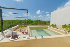 2BR Penthouse with Private Jacuzzi at Aldea Zama